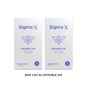 Combo 2 Hộp Bao Cao Su Invisible Air 30 PCS