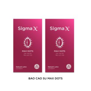 Combo 2 Hộp Bao Cao Su Max Dots 10 PCS
