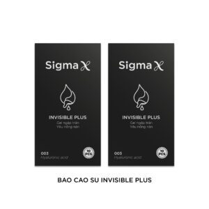 Combo 2 Hộp Bao Cao Su Invisible Plus 10 PCS